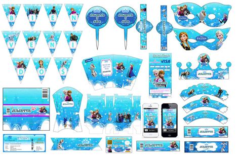 frozen para imprimir|kit imprimible de frozen.